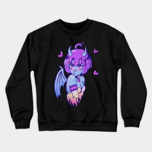 Devil Girl Crewneck Sweatshirt